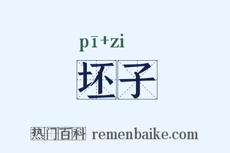 坯子是什么意思的图片